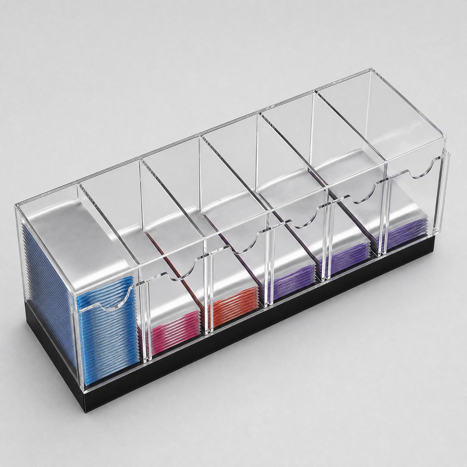 Compartmentalized Card Display - Storage recension och pris