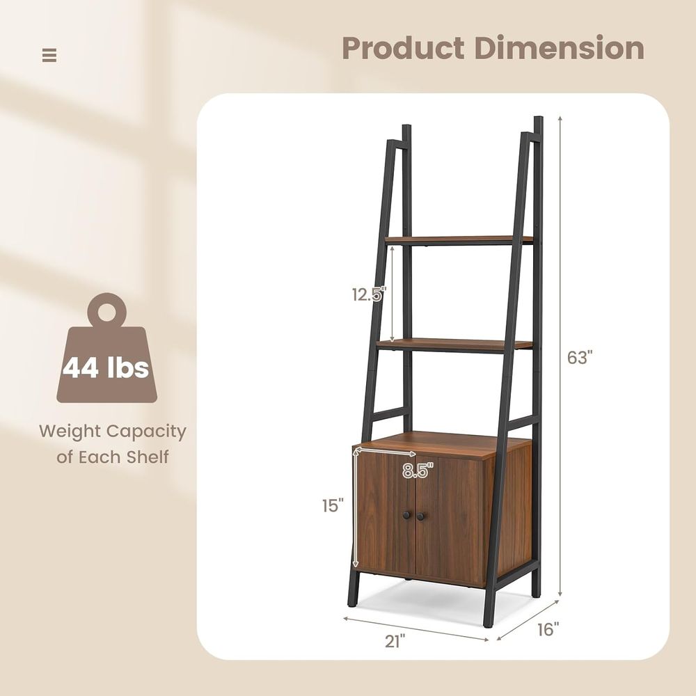 kula 4-Tier Ladder Shel with C - Storage recension och pris