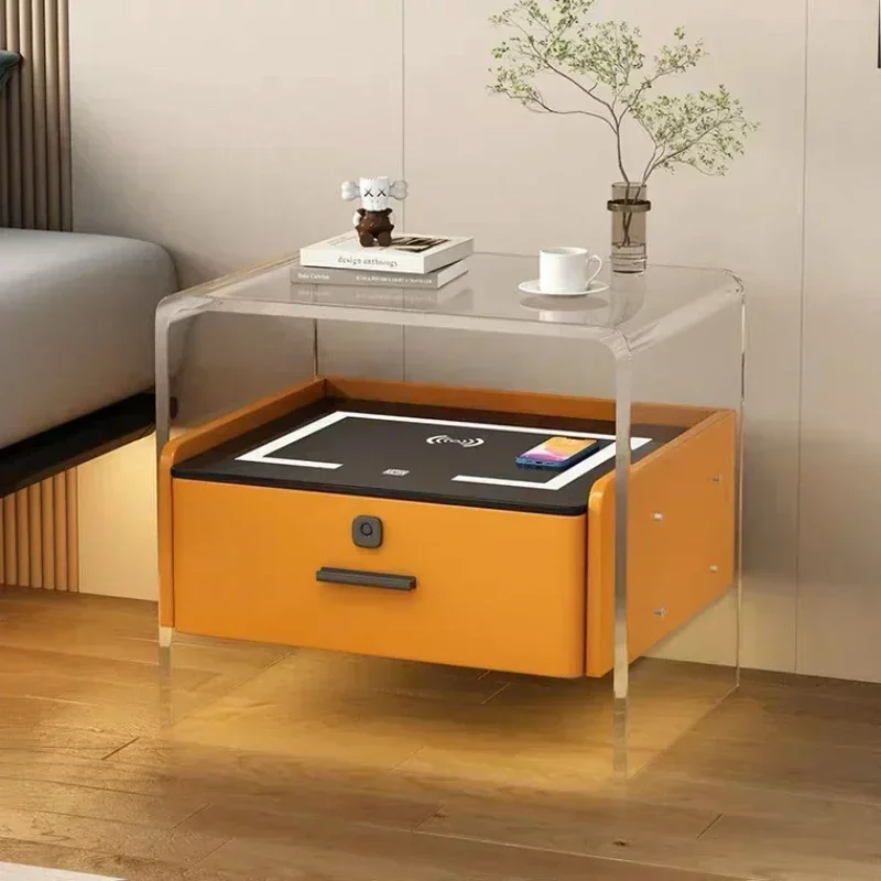 # Acrylic Bedside Tables Night - Floating Nightstand With Led Light recension och pris