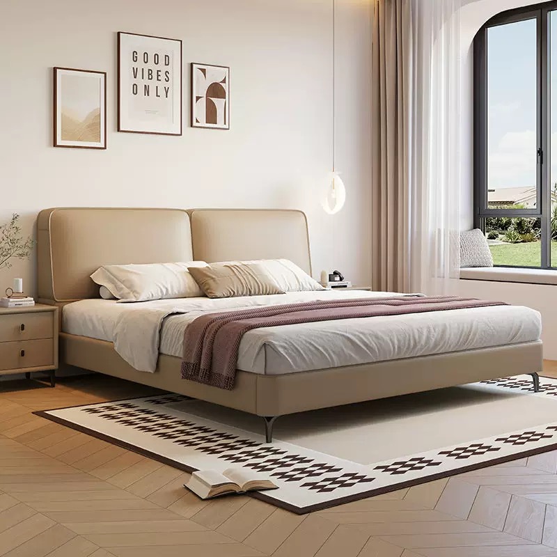 Modern Luxury Wood Bedroom Fur - King Size Bed Frame With Storage Drawers recension och pris