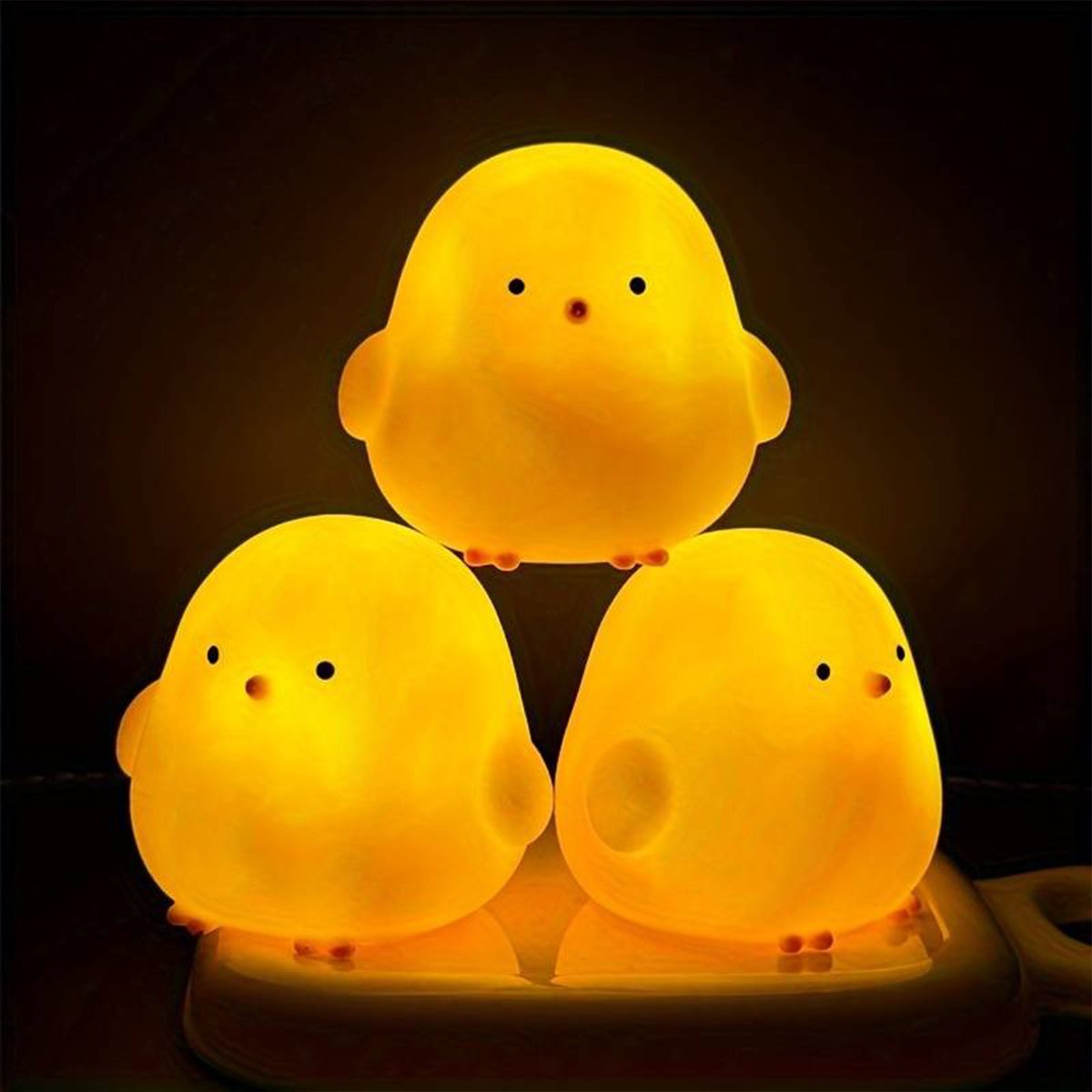 Cute Cartoon Duck Night Light, - Floating Nightstand With Led Light recension och pris
