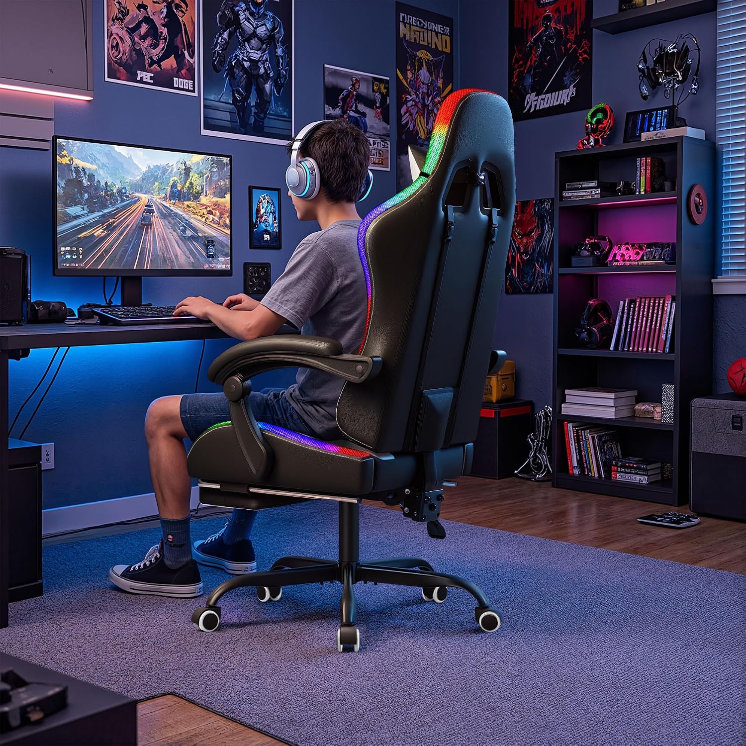Homall Gaming Chair, Ergonomic - Sofas recension och pris